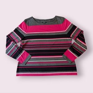 Conrad C striped long sleeve XL